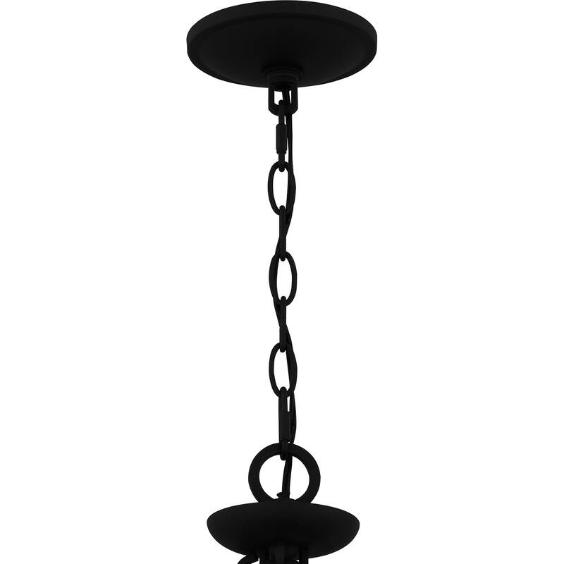 Octavia 9-Light Earth Black Chandelier