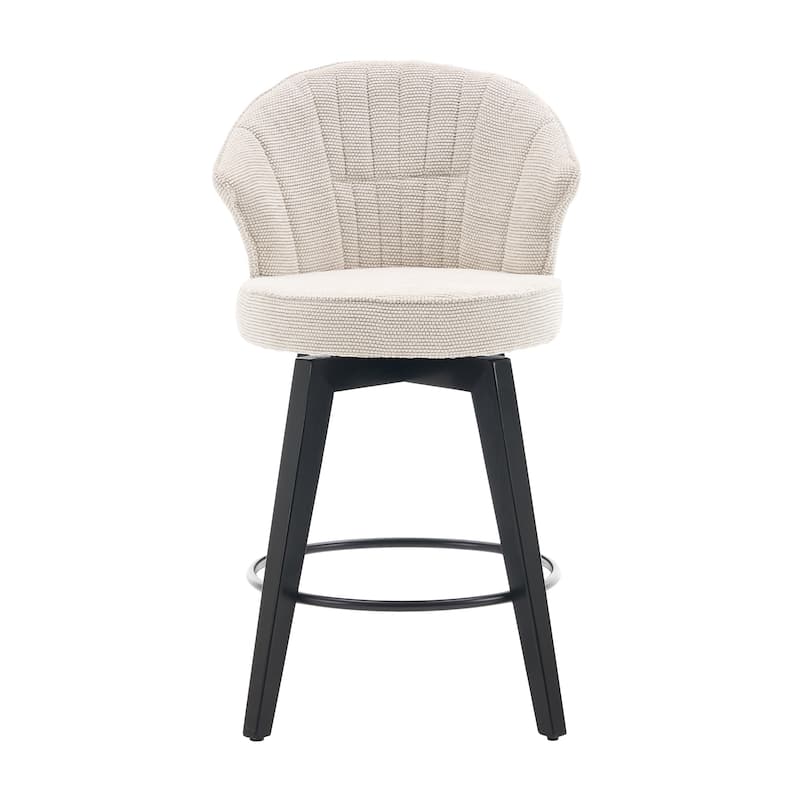 Swivel Bar Stools Side Chair Set of 2