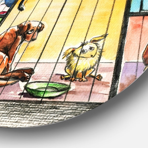 sad animals drawing