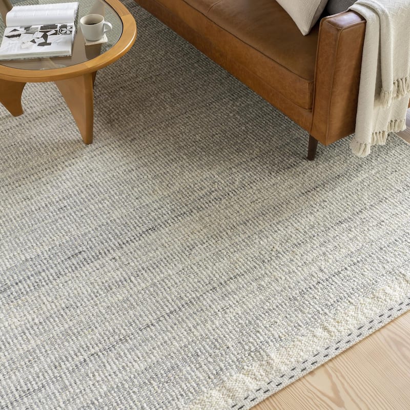 Artistic Weavers Arbana Cottage Solid Area Rug - 10' x 14' - Medium Grey - Rectangle