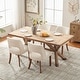 preview thumbnail 142 of 144, Wooden Dining Chairs Set of 2/4/6,Modern Fabric Upholstered Dining Room Chair Kitchen Chairs