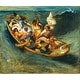 Christ on the Lake of Gennezaret by Eugène Delacroix Giclee Print Oil ...