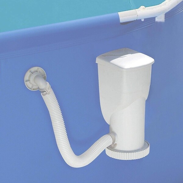 Summer Waves 1500 Gallon GFCI SkimmerPlus Filter Pump for Above