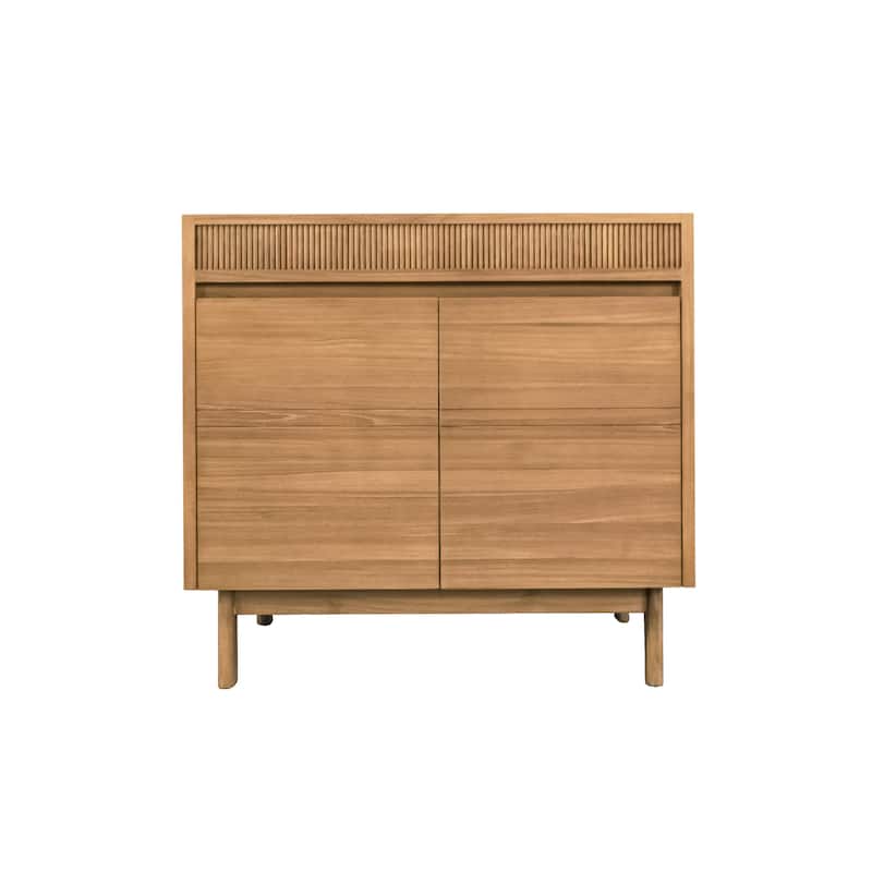 Avanity Kayla Bathroom Vanity Only in Natural Teak - 36" Single Sink