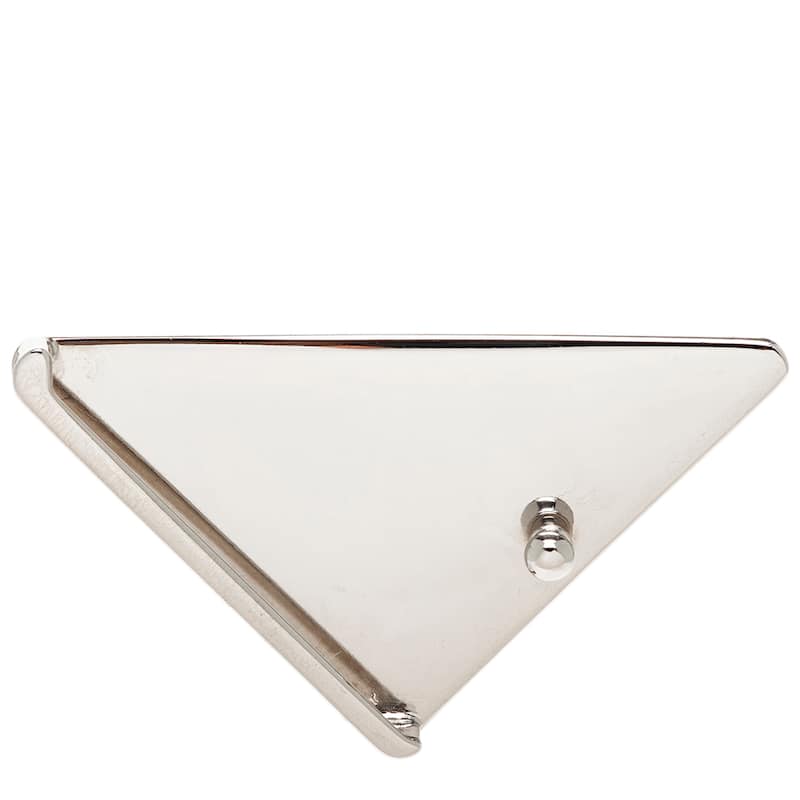 Prada Enameled Metal Belt Buckle