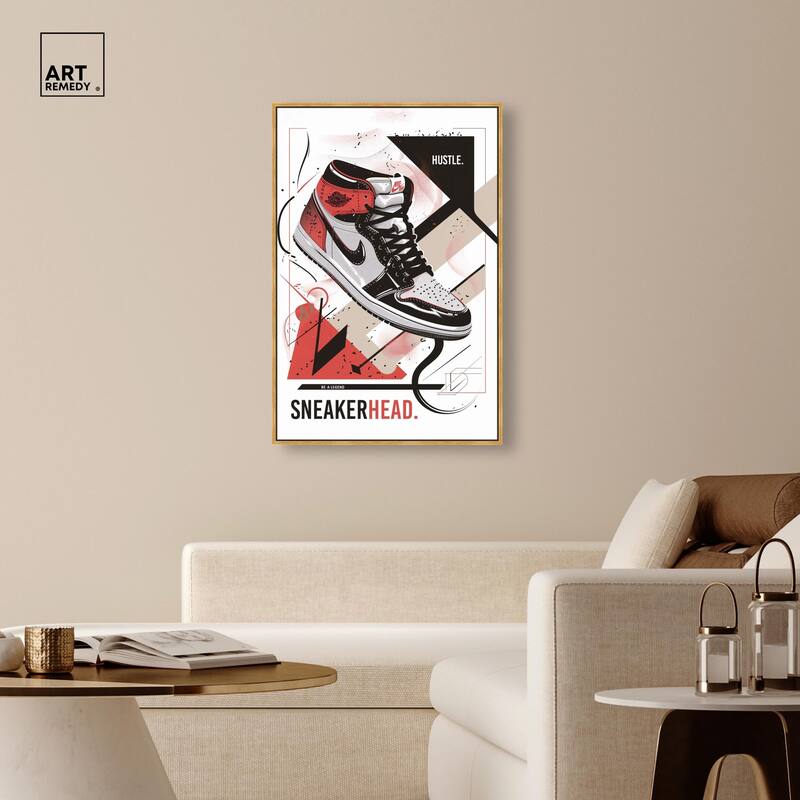 Stylish Sneakerhead Canvas by Art Remedy