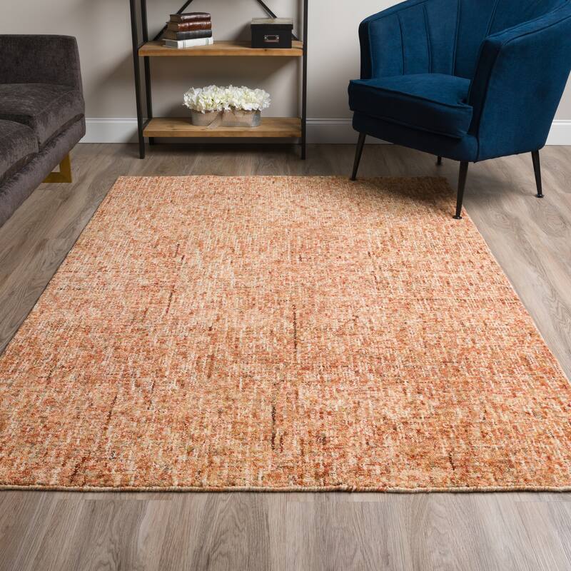 Addison Eastman Variegated Solid Wool Area Rug