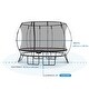 preview thumbnail 2 of 16, Springfree Trampoline Kids Outdoor Medium Oval 8 x 11' Trampoline with Enclosure