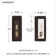 preview thumbnail 7 of 5, Avon 1-Light Western Bronze Outdoor Wall Lantern
