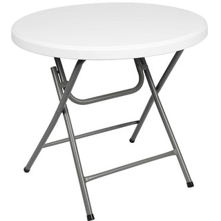 32 Inch Bar Height Folding Table White Round Plastic Tableundefined ...