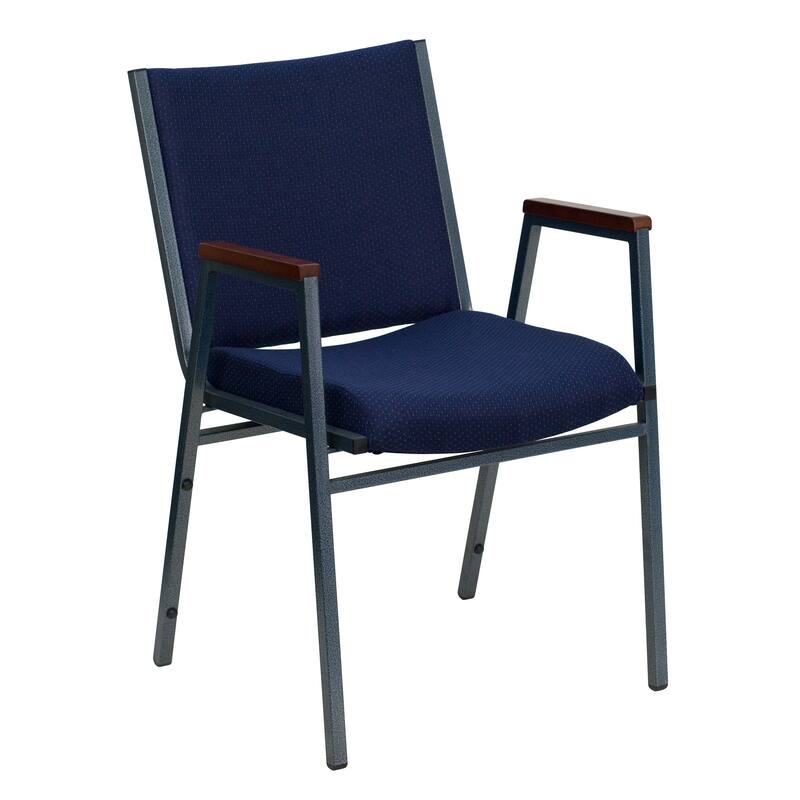 Heavy Duty Stack Chair with Arms