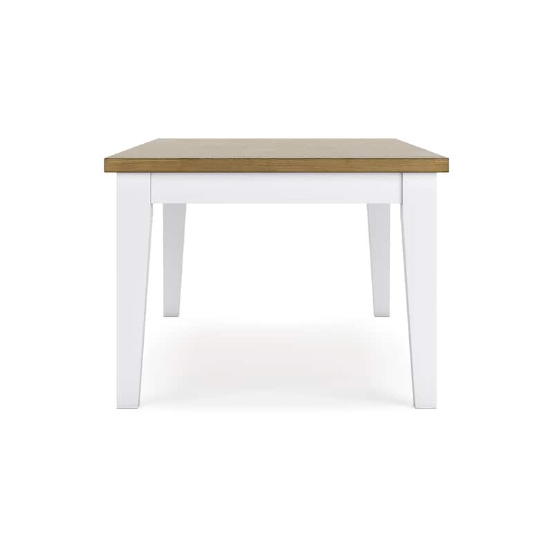 Signature Design by Ashley Ashbryn White/Brown Dining Table and 4 Chairs