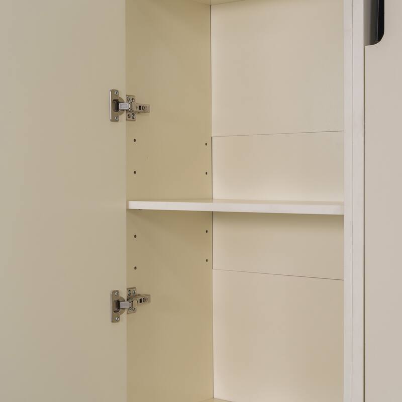 Folding Wall Bed Queen Size Murphy Bed with Sofa and L Shape Desk