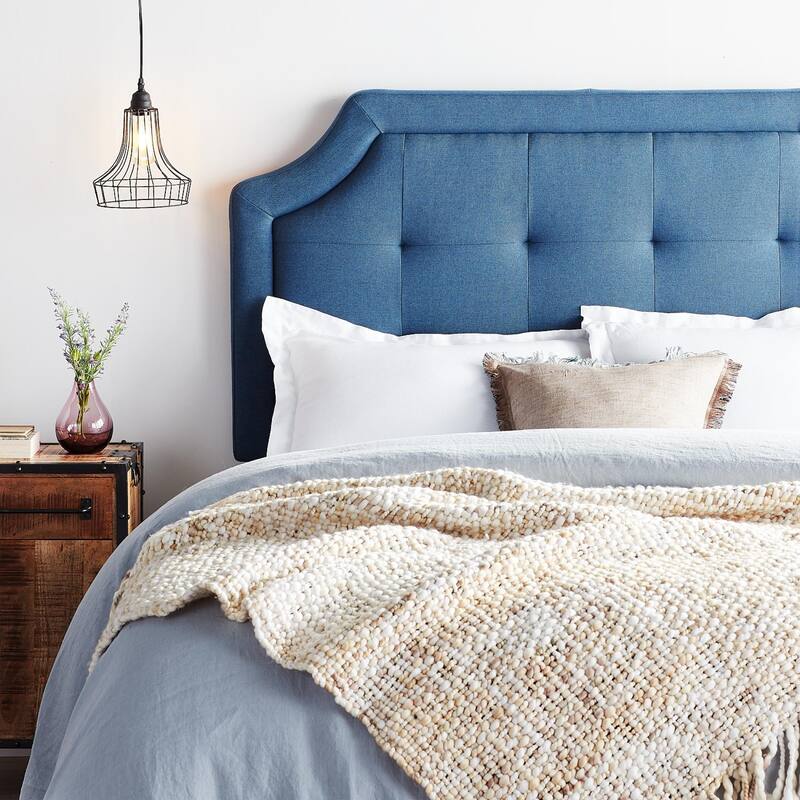 Brookside Liza Upholstered Curved and Scoop-Edge Headboards