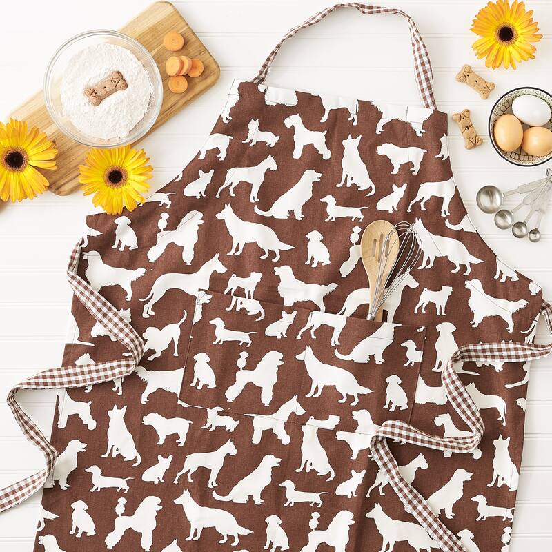 Design Imports Pet Print Chef Kitchen Apron