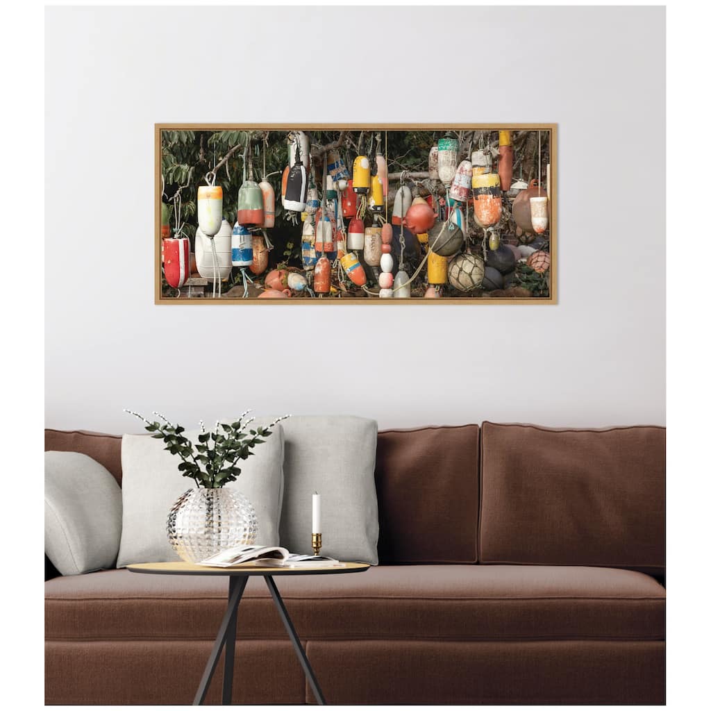 Kate and Laurel Buoys by Emiko and Mark Franzen F2 Images Framed Canvas Wall Art Print