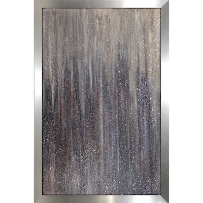 "Downtown Blizzard (Vertical)" Print on Acrylic