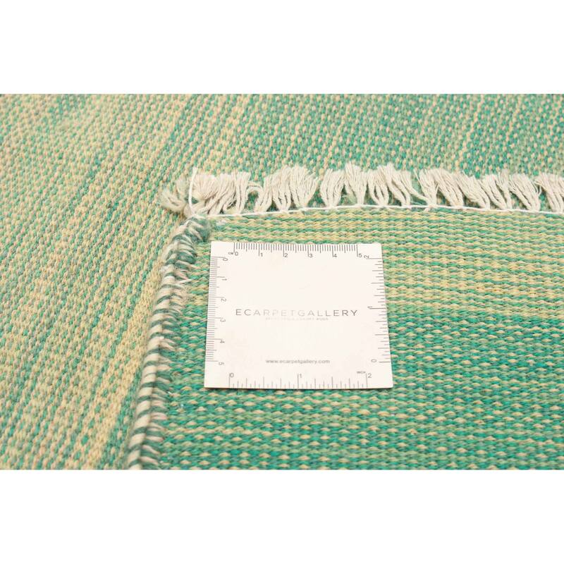 Ankara FW Green Kilim 5'9" x 5'10" - 5'9 x 5'10