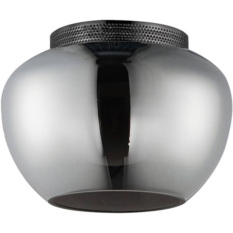 Studio M SM31080MSK Incognito 8" Wide LED Flush Mount Ceiling Fixture - Gunmetal