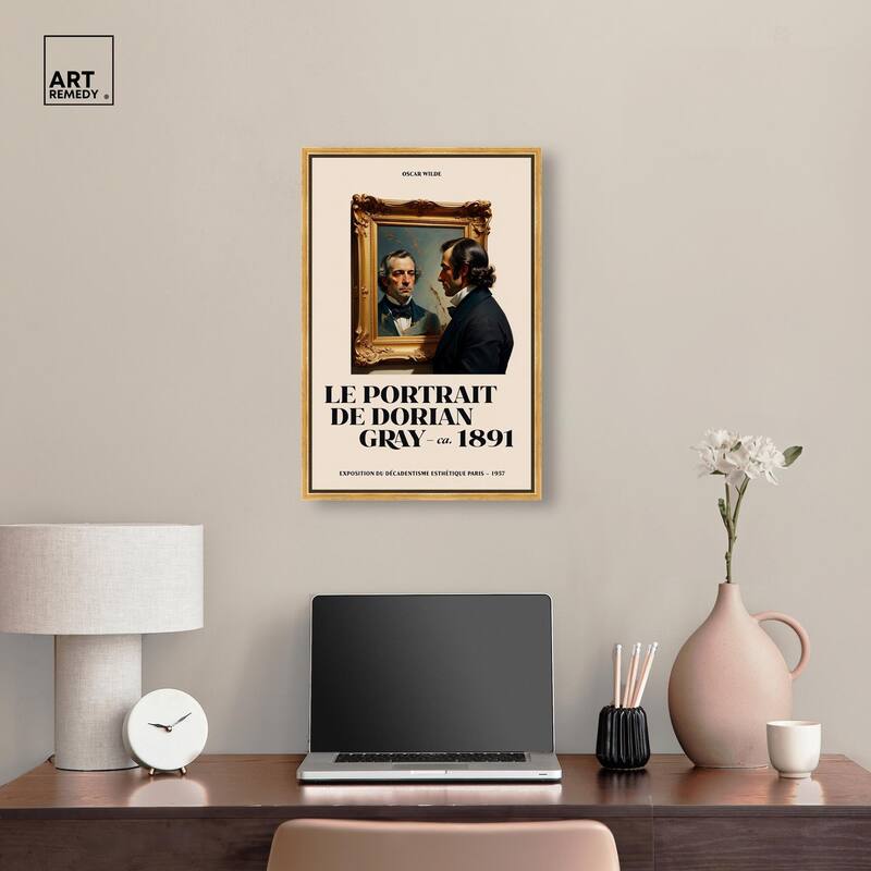 Decadent World of Dorian Gray Canvas by Art Remedy