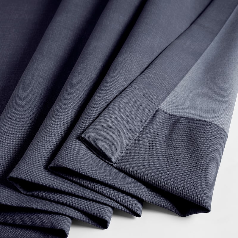 Exclusive Fabrics Villanova Solid Grommet Waterproof Light Filtering Outdoor and Indoor Curtains (1 Panel)