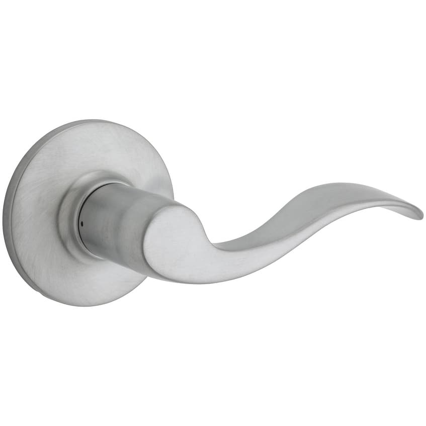 Kwikset Layton Passage Door Lever Set with Round Rose from the