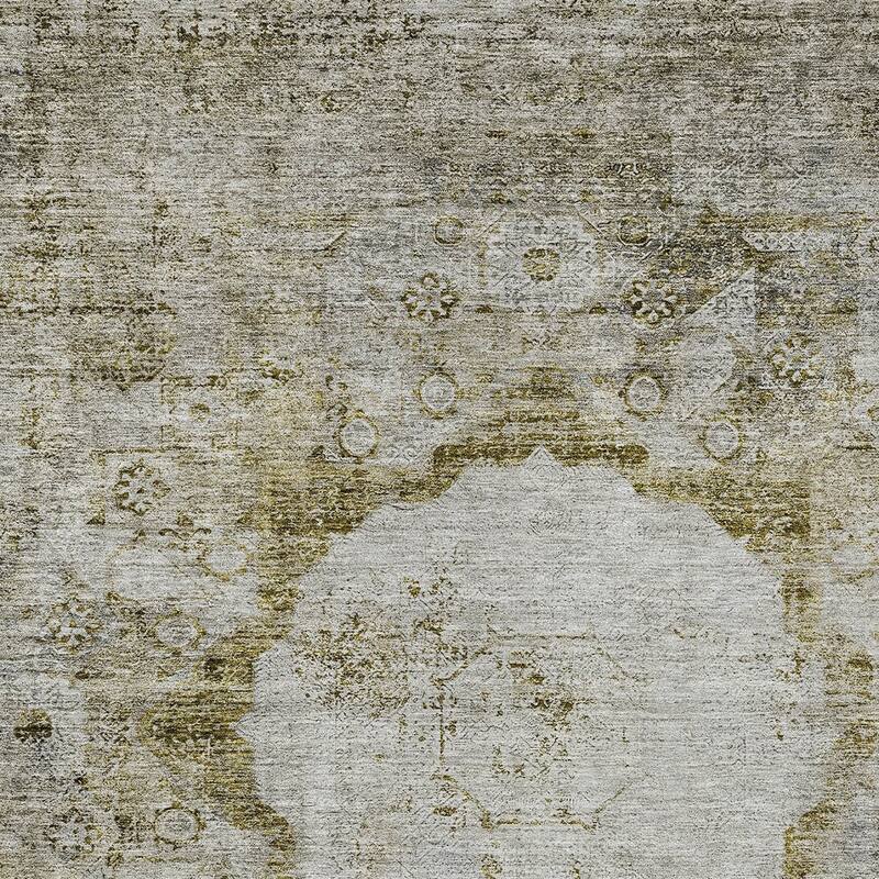 HomeRoots Oriental Traditional Rectangle Outdoor Rug