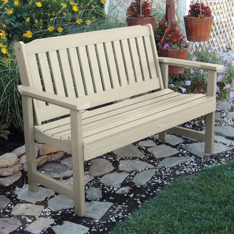 HIGHWOOD Lehigh 5-foot Eco-friendly Synthetic Wood Garden Bench