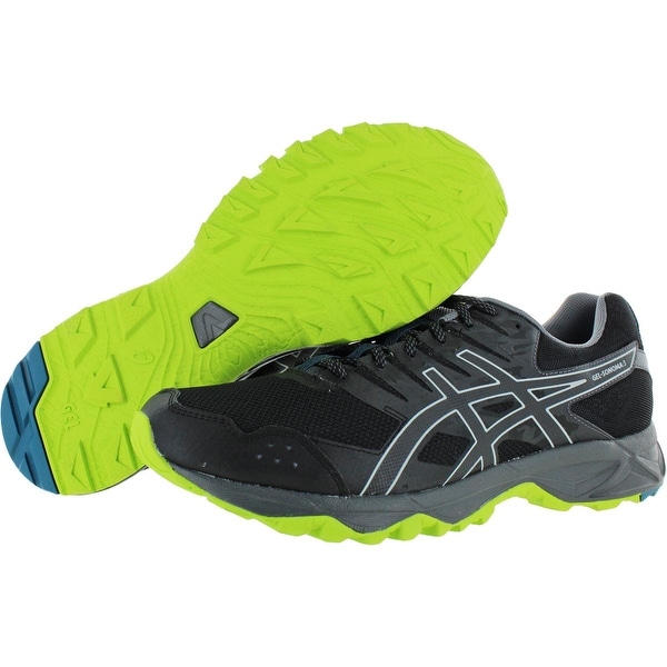 leather asics running shoes