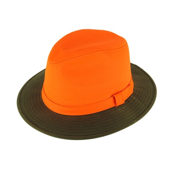 blaze orange fedora