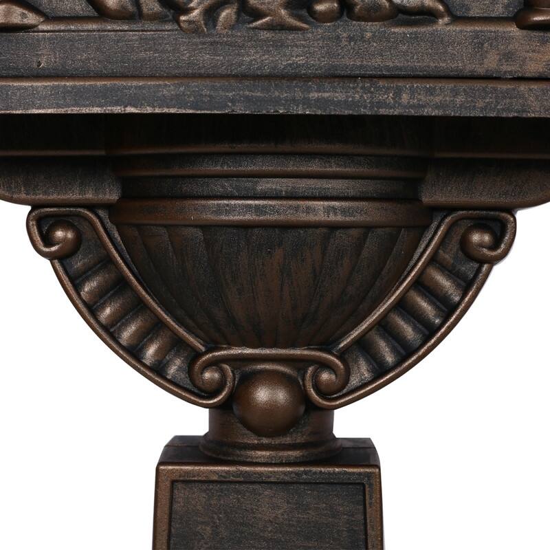 Cast Aluminum Mail Boxes for House with Post Rustproof Mailbox