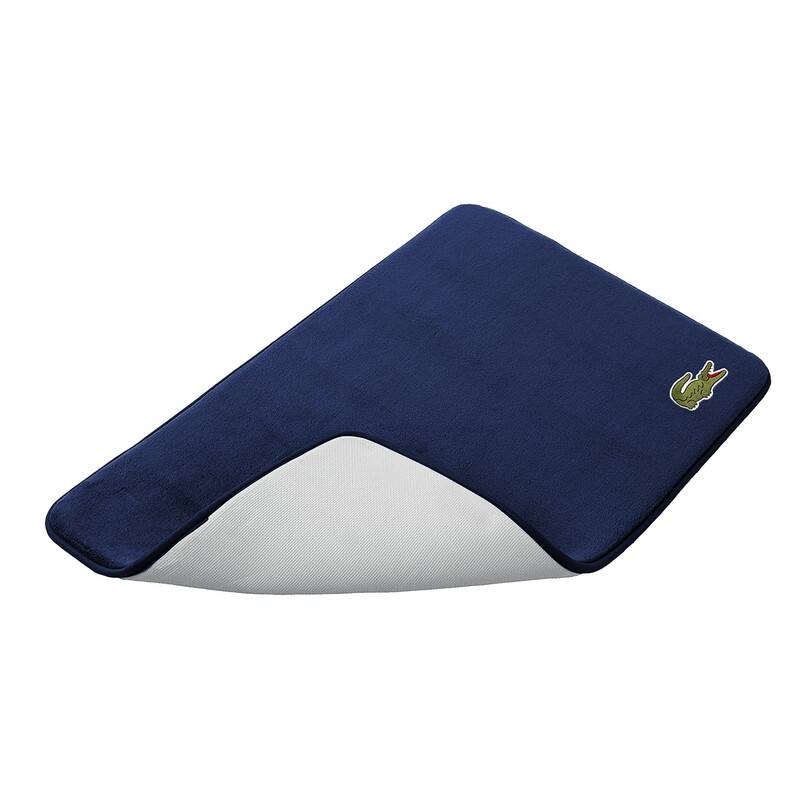 Lacoste Croc Memory Foam Non-Slip Bath Rug