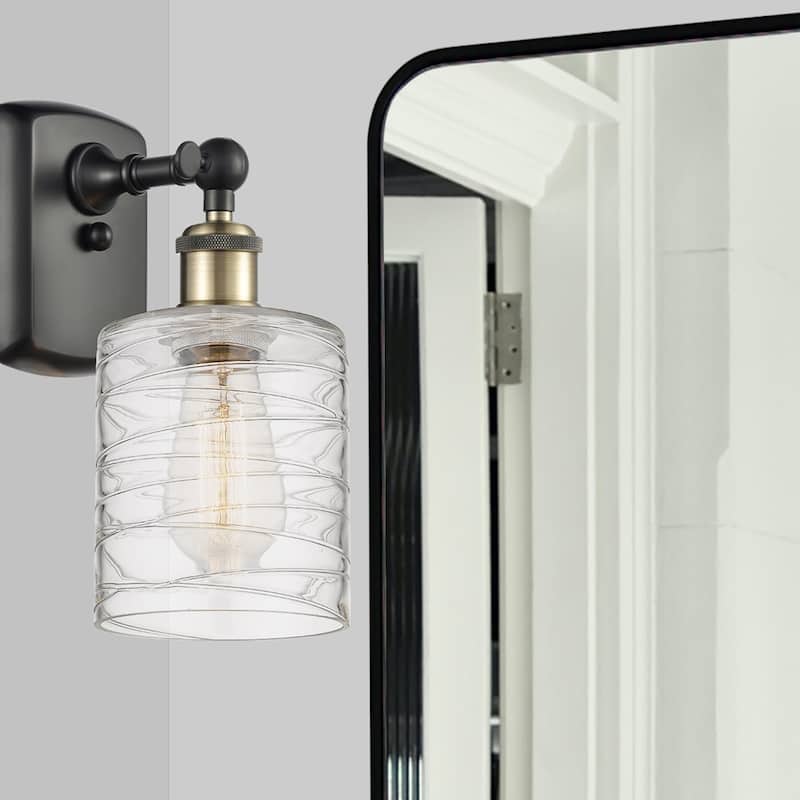 Innovations Lighting 516-1W-9-5 Cobbleskill Sconce Cobbleskill 9" Tall