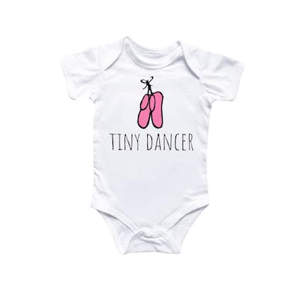 Tiny Dancer - Baby Boy Girl Clothes Infant Bodysuit Funny Cute Newborn 3