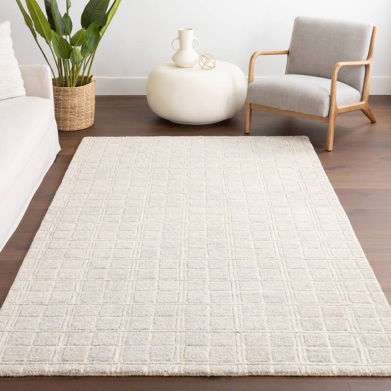 Nuloom Camellia Checkered Wool Area Rug
