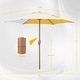 preview thumbnail 54 of 111, Autlaycil 7.5FT Patio Umbrella with Tilt and Crank