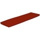 preview thumbnail 12 of 21, Bench Cushion 4 Foot - Red