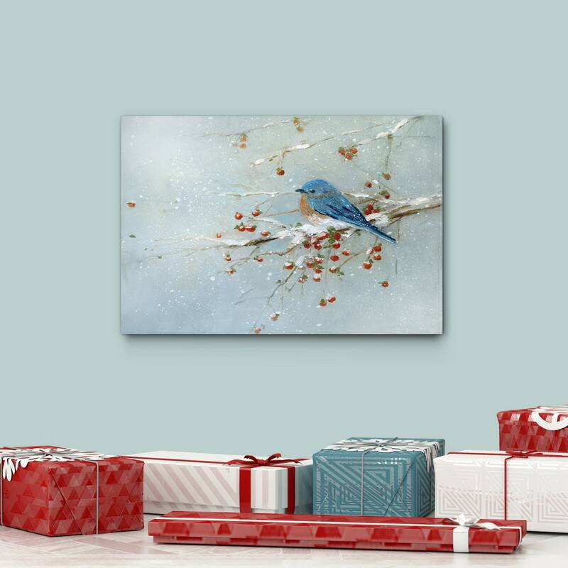 Moonlit Skaters-Premium Gallery Wrapped Canvas - Ready to Hang
