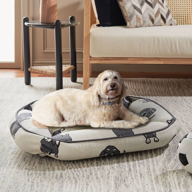 SAFAVIEH Pet Collection Hound Dog Bed - 16W  x 24D