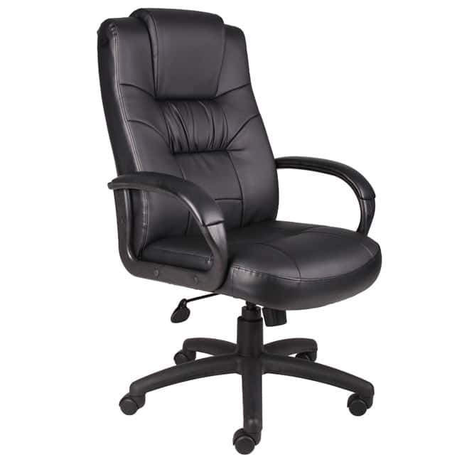 Boss Executive High Back LeatherPlus Bonded Leather Chair