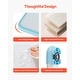 preview thumbnail 19 of 23, Kids Chair and Desk Set Table with Adjustable Height and Steel Frame Suitable for Any Room - 27.56 x 20.08 x (20.87 - 27.95) in