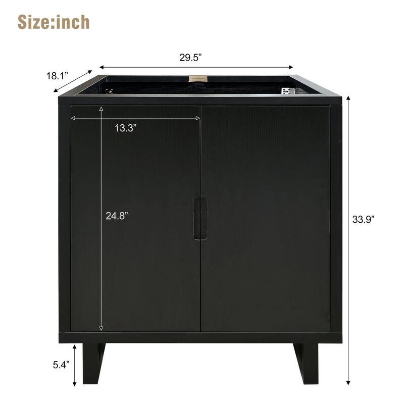 30" Bathroom vanity