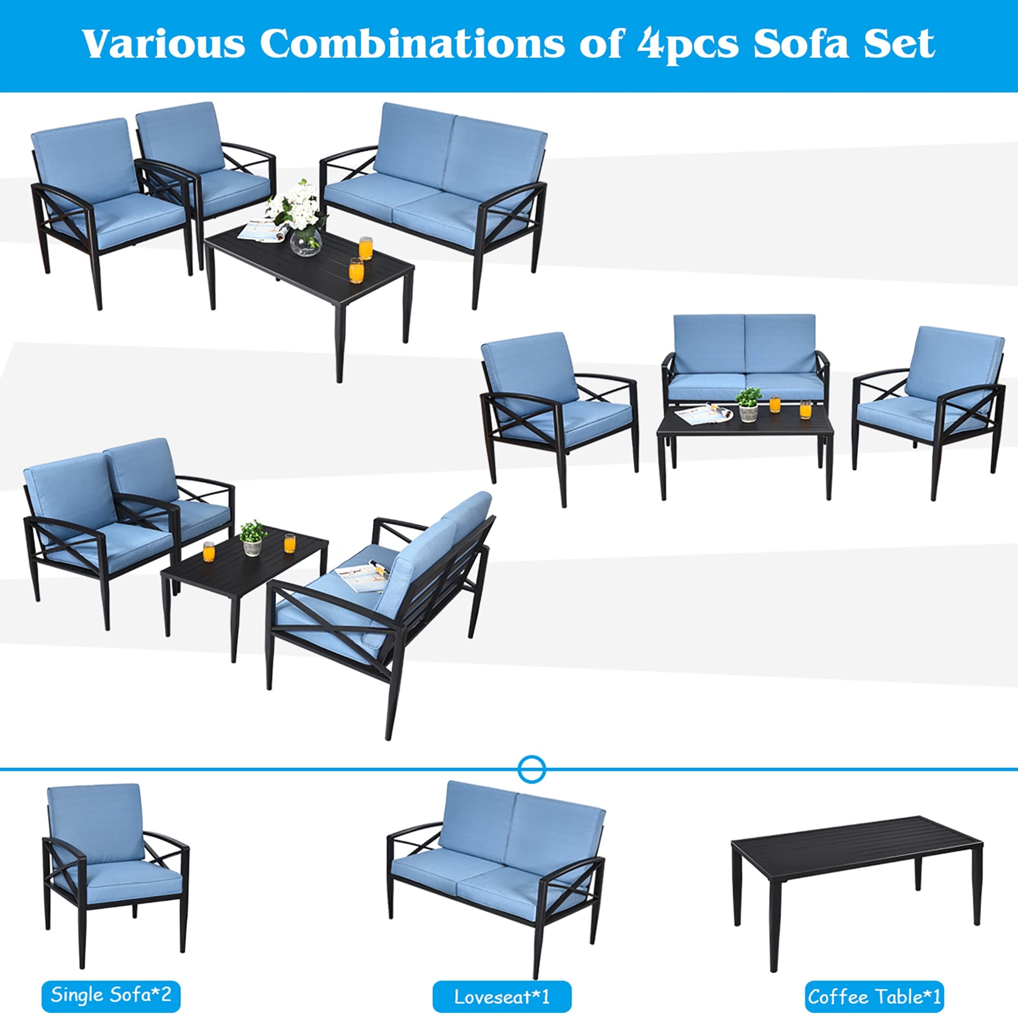 Gardenline patio set hot sale