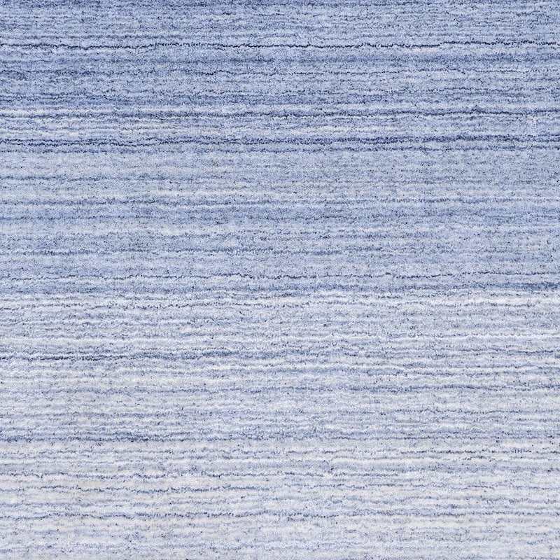 Overton Handmade Modern Contemporary Striped Area Rug