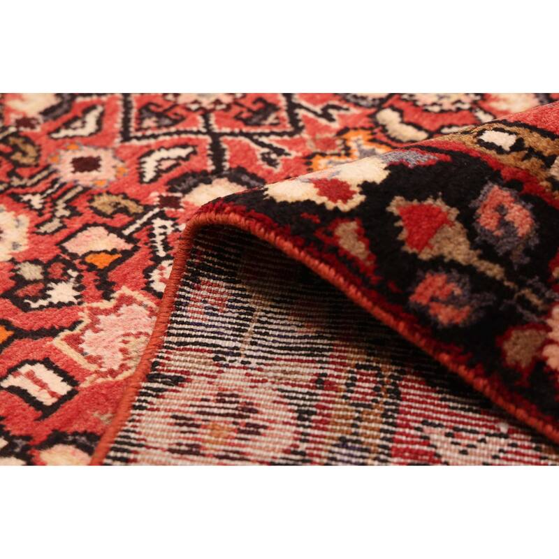 ECARPETGALLERY Hand-knotted Andelz Red Wool Rug - 3'1 x 9'5