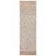 preview thumbnail 75 of 93, SAFAVIEH Handmade Natural Fiber Bethia Casual Jute Trellis Rug 2'6" x 10' Runner - Silver - Runner
