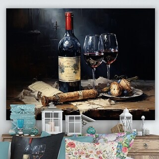 Designart "Sommeliers Selection " Wine Wall Art - Bed Bath & Beyond ...