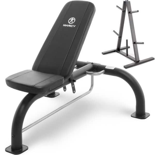 Marcy Multipurpose Adjustable Weight Bench with Standard Plate