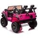 preview thumbnail 89 of 98, 24V Kids Ride-On Truck with Parental Remote, MP3, Bluetooth, LED Lights, and Safety Belts 鈥