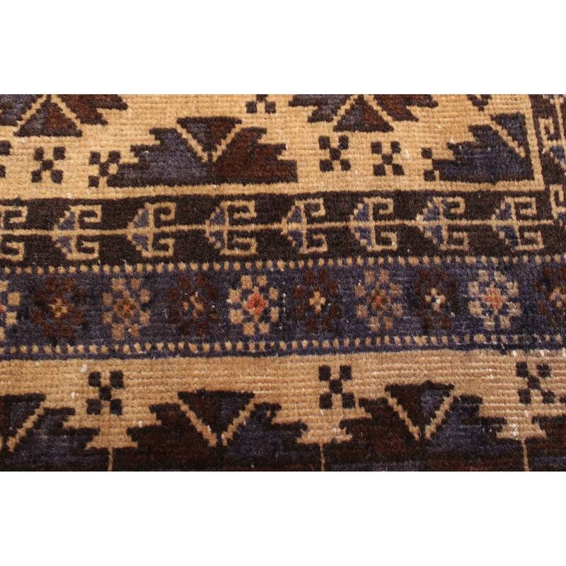 ECARPETGALLERY Hand-knotted Teimani Beige Wool Rug - 2'11 x 4'7